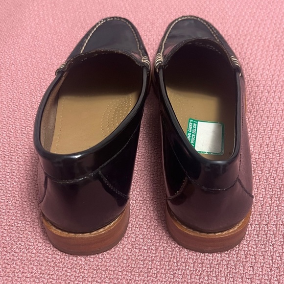 G.H Bass Weejuns Whitney Black Patent Leather size 10 Academia. Preppy Classic - Picture 5 of 8